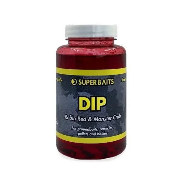 DIP ROBIN RED & MONSTER CRAB SUPERBAITS 250 ML