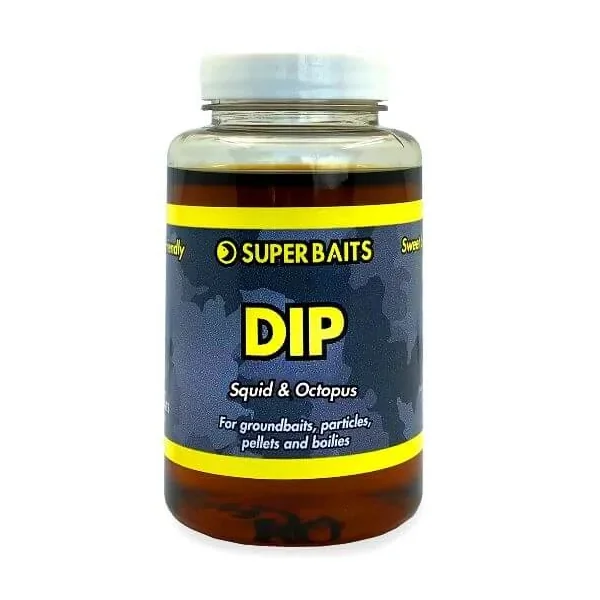 DIP SQUID & OCTOPUS SUPERBAITS 250 ML