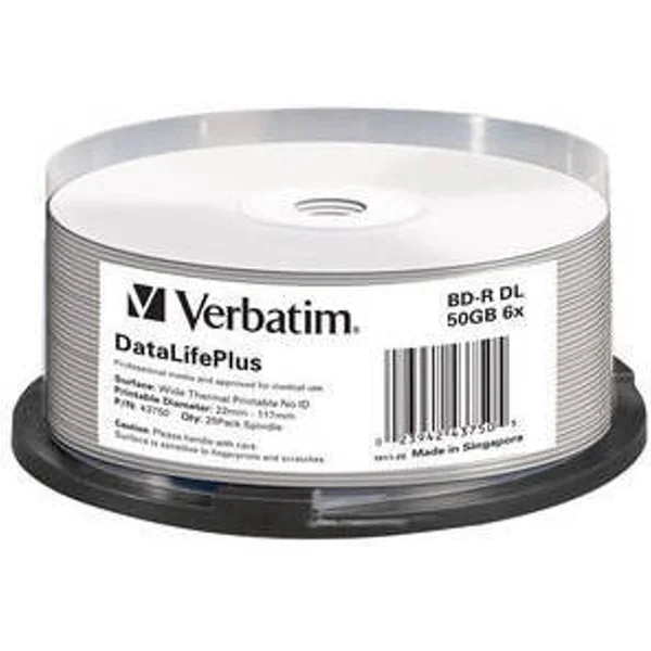 Disco de Blu-Ray vírgen VERBATIM DataLifePlus