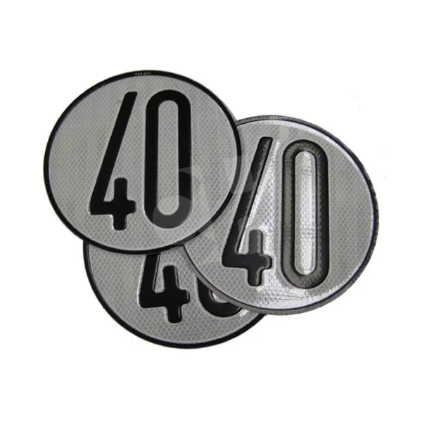 DISCO DE VELOCIDAD 40 KM - Imagen 2