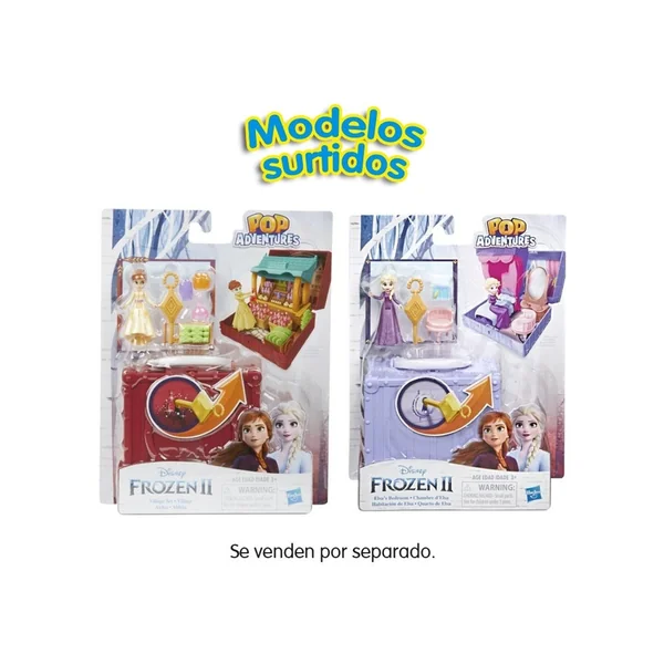 Disney Frozen 2 Playset Aventuras (2 Modelos Diferentes)