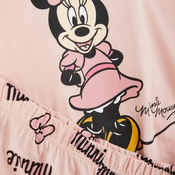 Disney Minie Mouse Tee & Short Pijama Set - Imagen 3