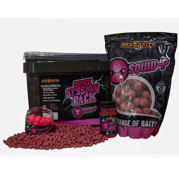 DSA BAITS SQUID-P SESSION PACK - Arapaima Fishing