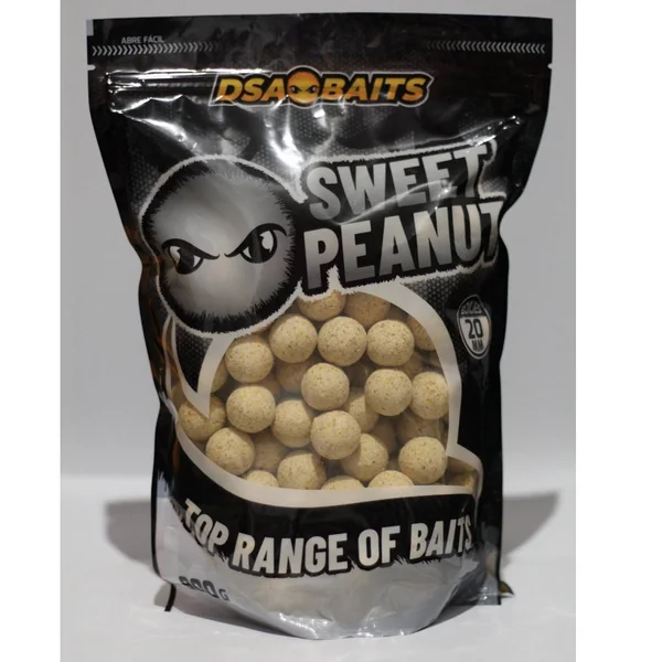 DSA BAITS SWEET PEANUT BOILIES 20 MM - Arapaima Fishing