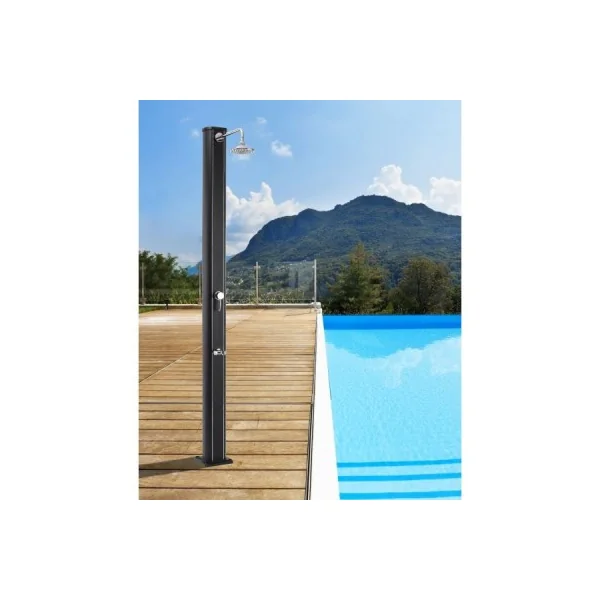 Ducha Solar negra 32L QP- 530078