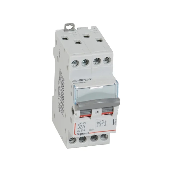 Dx3 Interruptor Seccionador 4P 32A Ref: 406479
