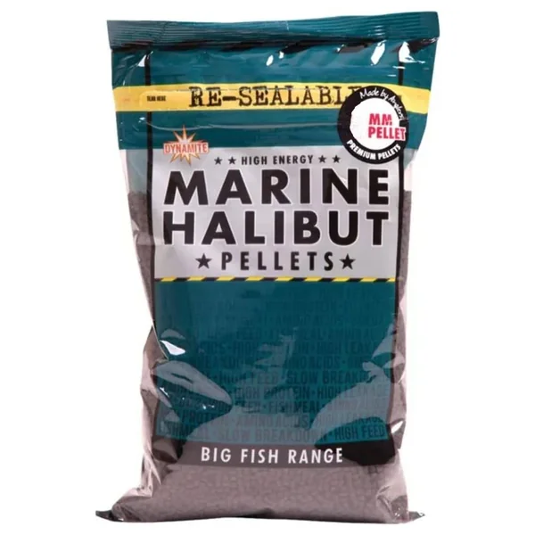 DYNAMITE MARINE HALIBUT PELLET 6 MM - Arapaima Fishing