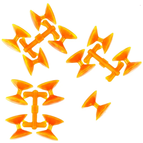 Easy Shrimp Eyes Diamond Fish Eyes Naranja transparente superfluorescente