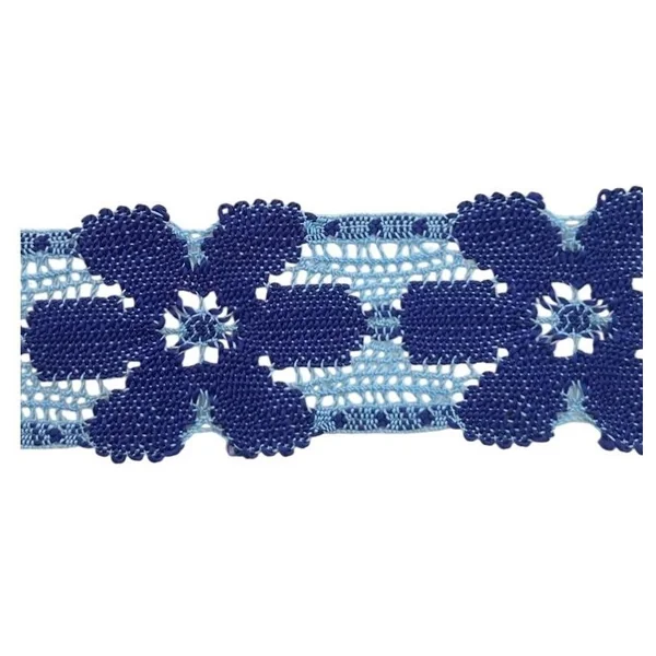 Encaje de hilo azul PC52-5