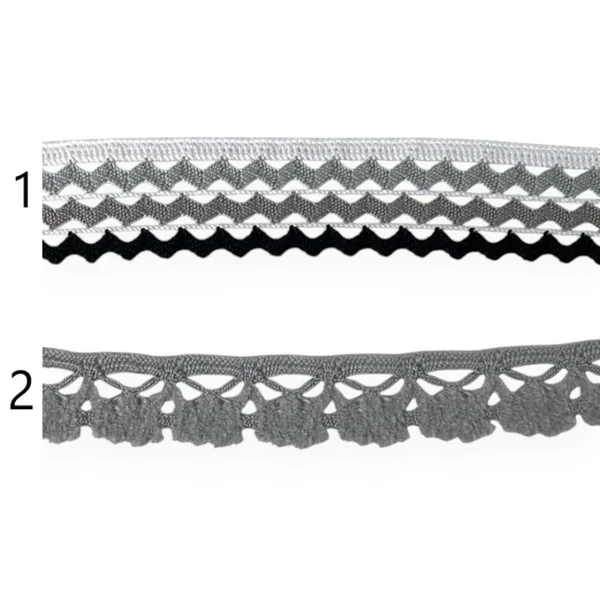 Encaje de hilo gris PC36-12