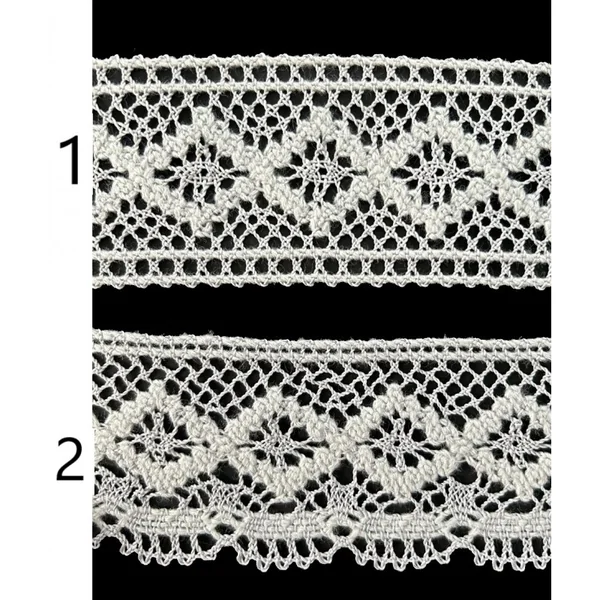 Encaje de hilo gris PC36-3