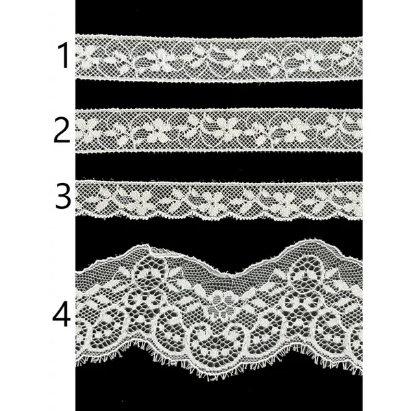 Encaje de nylon Blanco PC89-17