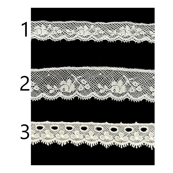 Encaje nylon blanco PC87-17
