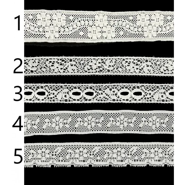 Encaje nylon blanco PC87-9