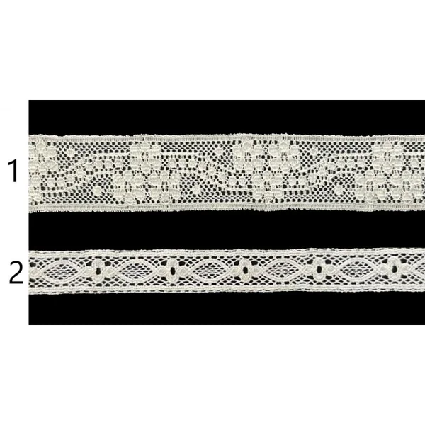Encaje nylon blanco roto PC89-3