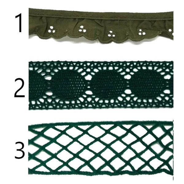 Encaje verde PC40-6