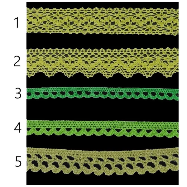 Encaje verde PC41-1
