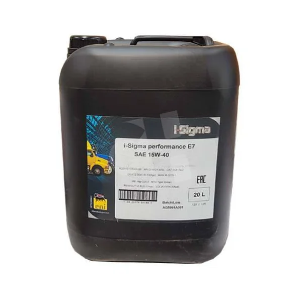 ENI I SIGMA PERFORMANCE E7 15W40 (20 L)