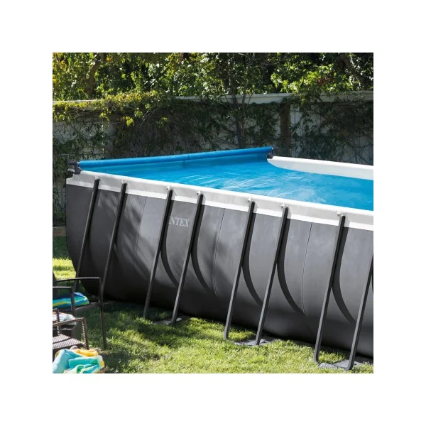 Enrollador cobertor solar piscinas rectangulares - Imagen 2