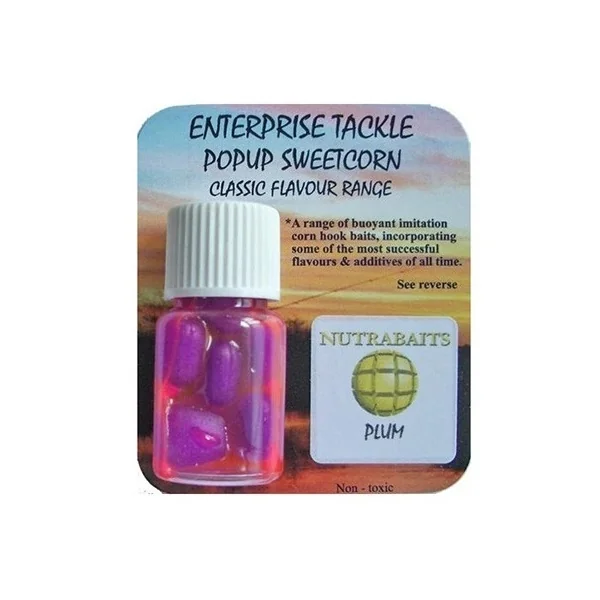 ENTERPRISE POP UP SWEETCORN NUTRABAITS PLUM