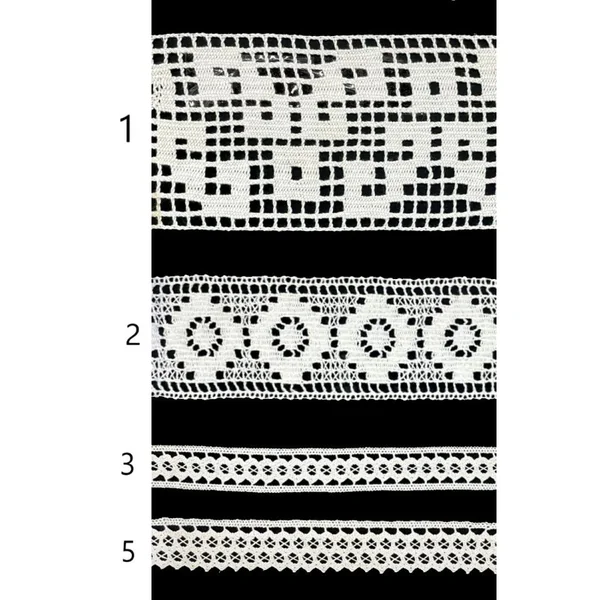 Entredós y Puntilla blanca PC105-6