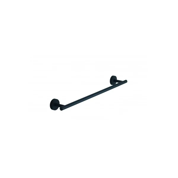EROS NEGRO toallero barra 60 cm