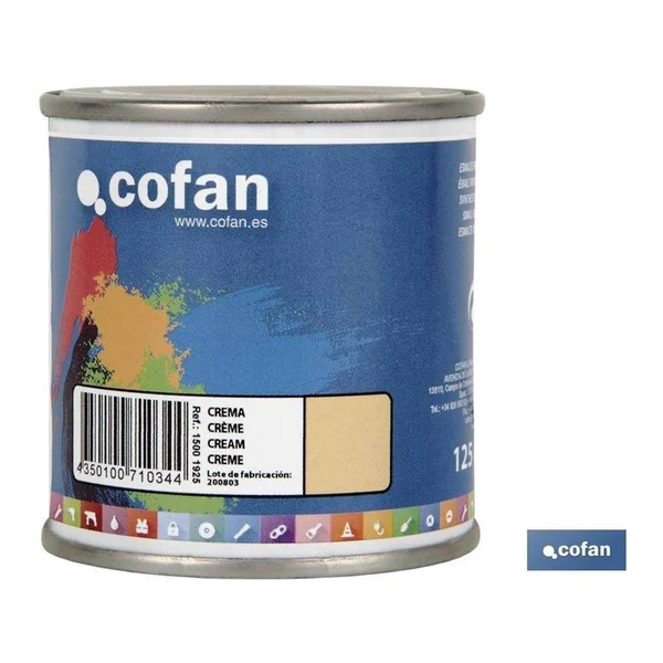 Esmalte Sintético COFAN Crema (125 ml)
