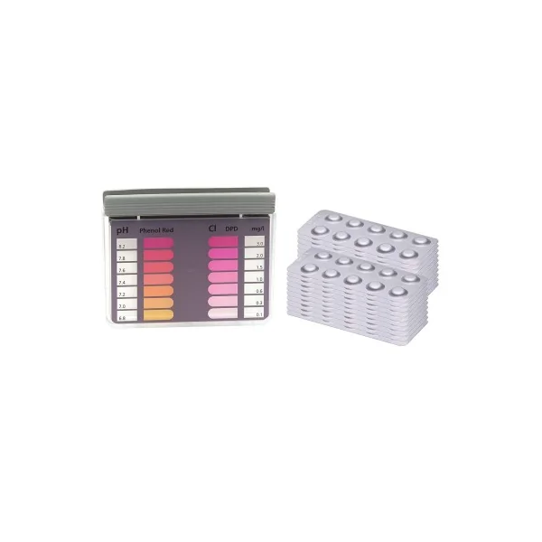 Estuche kit análisis en pastillas ref.209024