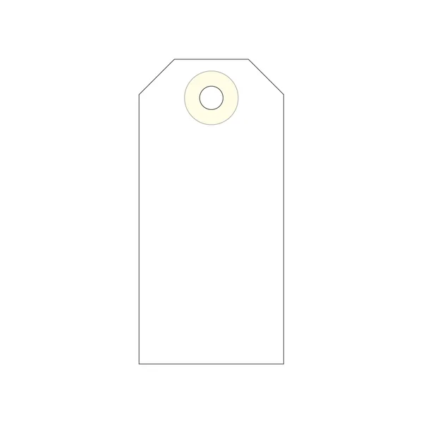 Etiquetas Colgantes APLI (Crema - 80 X 38 mm)