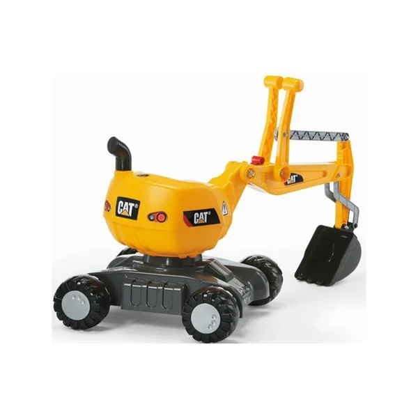 Excavadora CAT ROLLYTOYS Digger con Ruedas