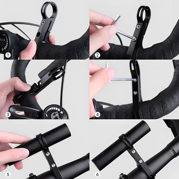 Extensor de manillar de bicicleta multifuncional - Imagen 5
