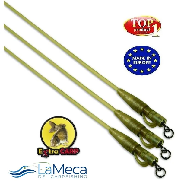 EXTRA CARP SAFETY CLIPS WITH CAMO TUBE