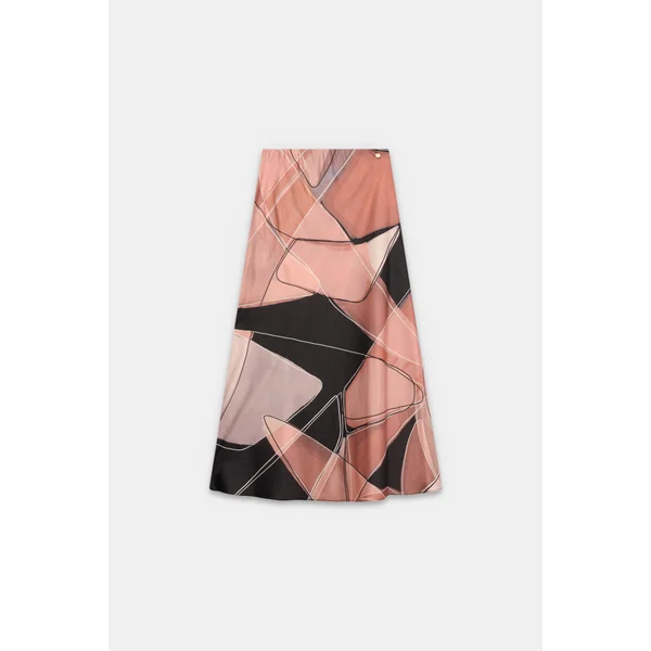 Falda estampada