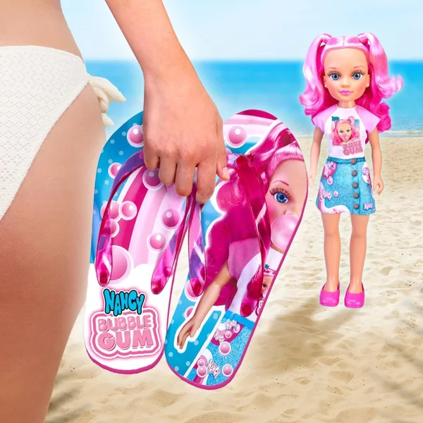 Famosa Muñeca Nancy Bubble Gum Summer Pack 3+ - Imagen 3