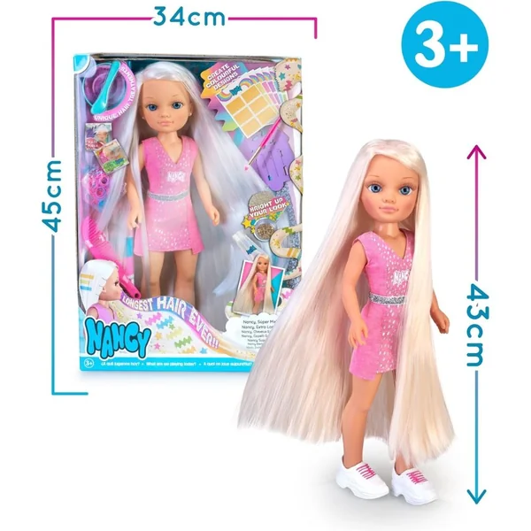 Famosa Muñeca Nancy Super Melena 3+ - Imagen 6
