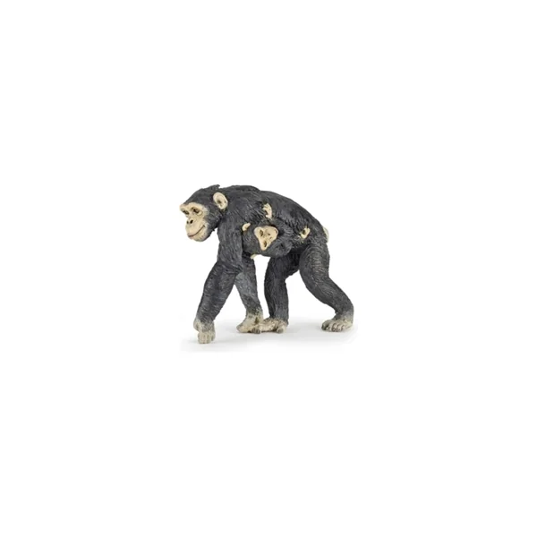 Figura PAPO Chimpancé con bebe - Imagen 2