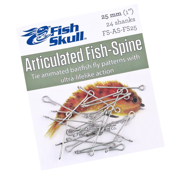 Fish Skull Espina Articulada Trucha Streamer Vástagos 24pc