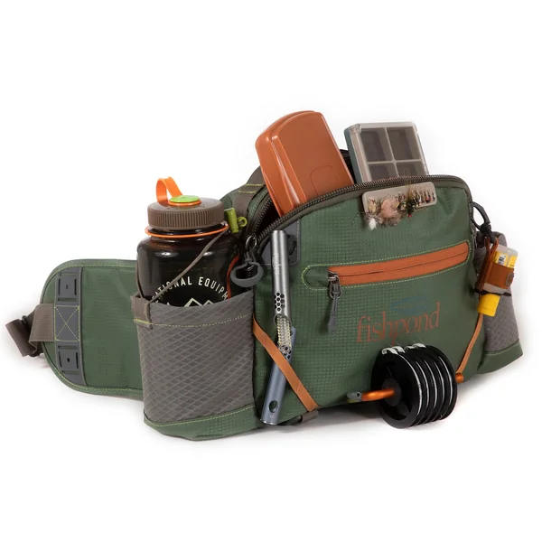 Fishpond Elkhorn Lumbar Pack bolsa de cadera tortuga