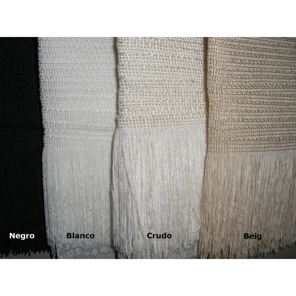 Fleco de seda (rayon) - 30cm