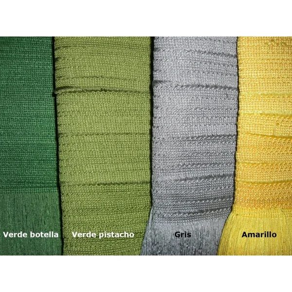 Fleco de seda (rayon) -3'5cm
