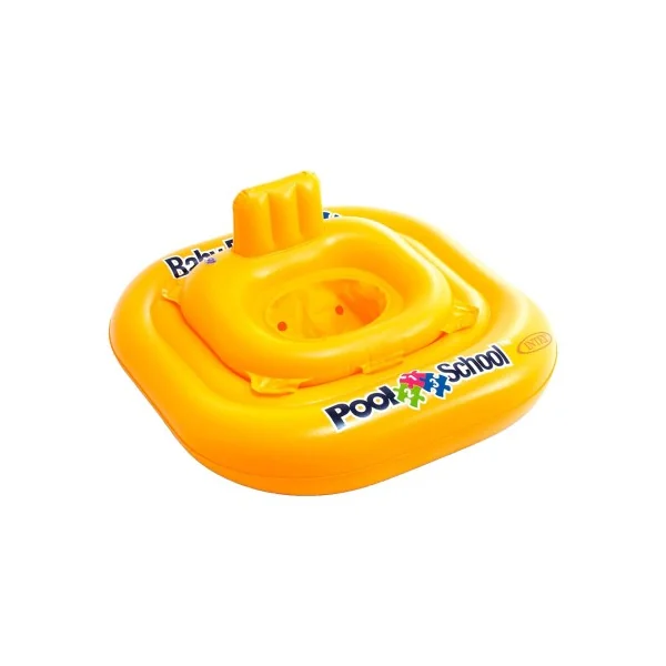 FLOTADOR HINCHABLE INTEX BEBÉ 79X79 CM CUADRADO