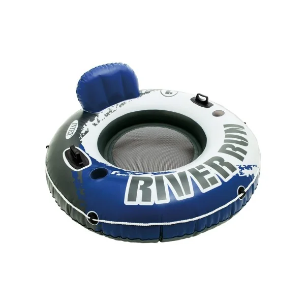 Flotador redondo INTEX hinchable River Run con asas 135 cm