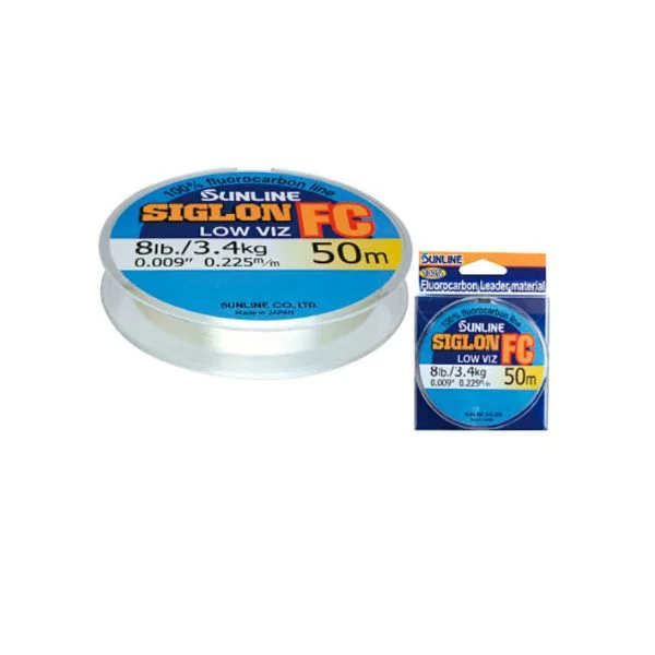 Fluocarbon Sunline Siglon FC 50m - Monty pesca