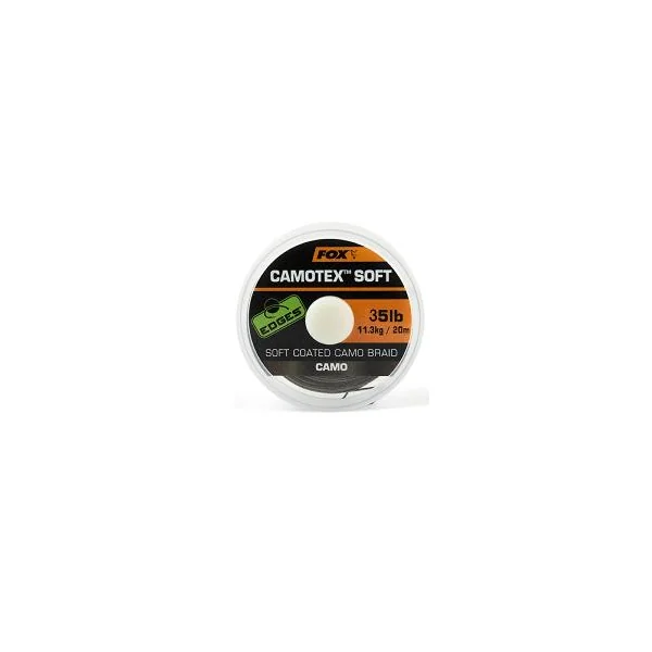 FOX CAMOTEX SOFT COATED CAMO BRAID 35 LB 20 M