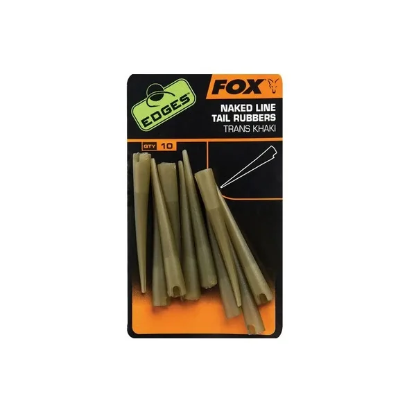 FOX NAKED LINE TAIL RUBBERS TRANS KHAKI