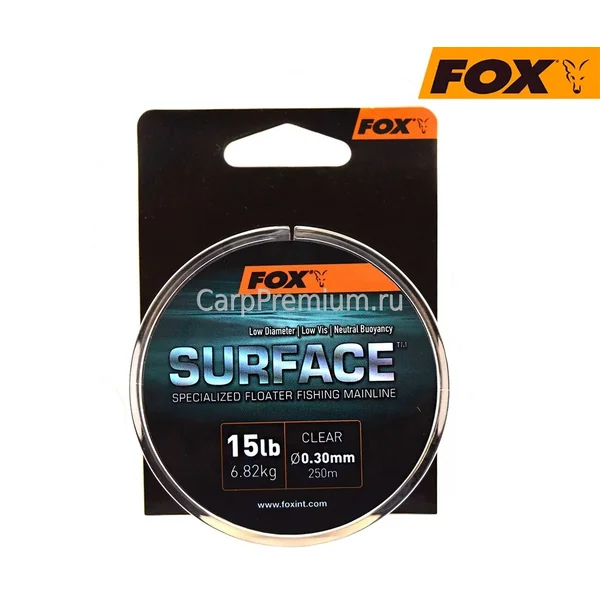 FOX SURFACE FLOATER MAINLINE CLEAR