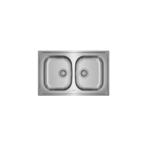 Fregadero de dos cubetas UNIVERSE 80 T-XP 2C Teka - Imagen 2
