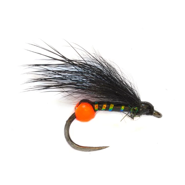 Fulling Mill Crostons's Kick Back Cormorant Buzzer Ninfa naranja sin púas