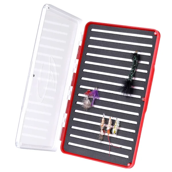 Fulling Mill Guide Box caja de moscas roja - Imagen 3