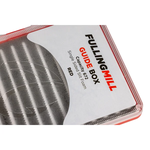 Fulling Mill Guide Box caja de moscas roja - Imagen 6
